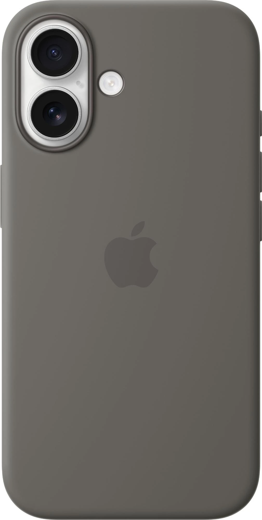 Apple iPhone 16 Silicone Case MagSafe Stone Gray